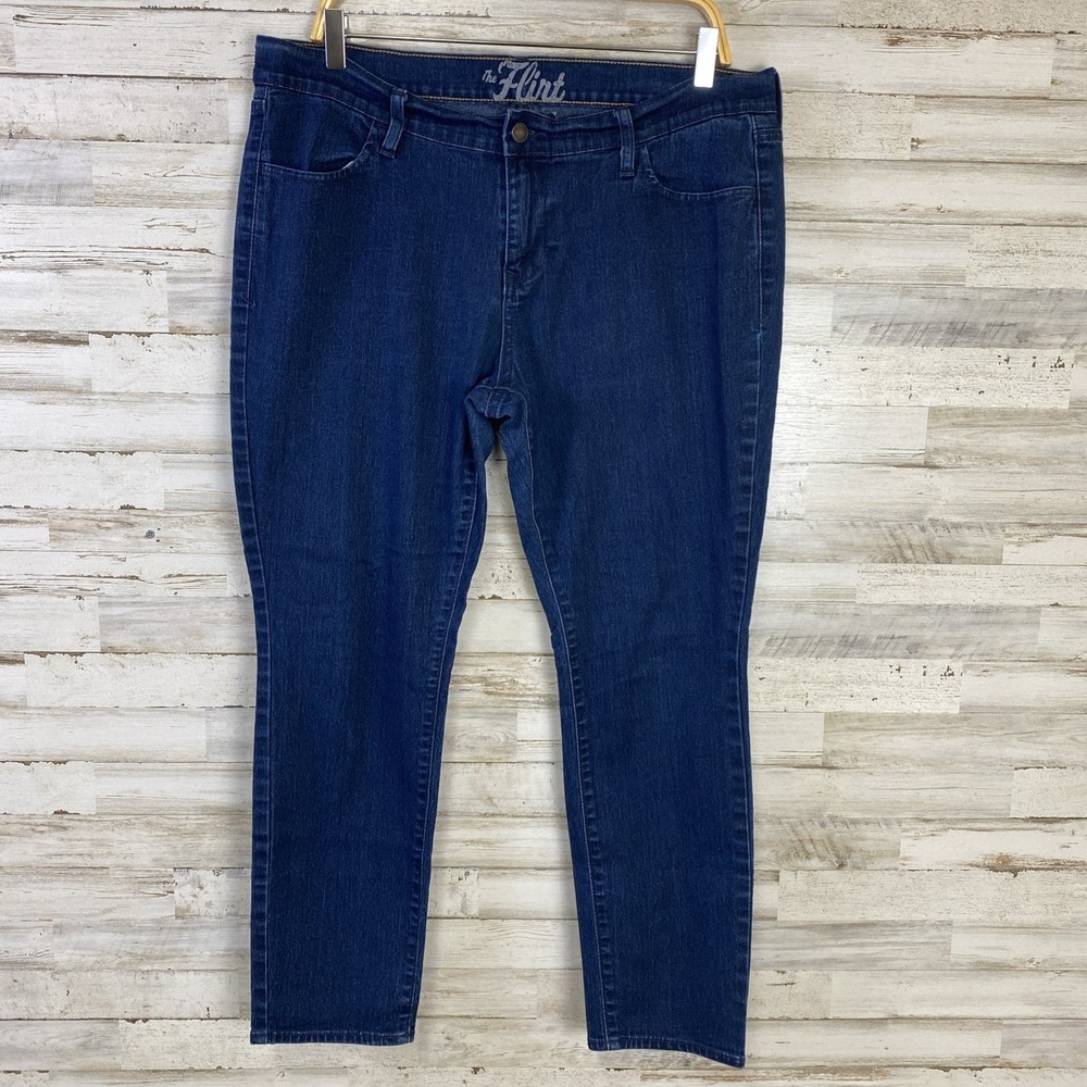 Old Navy The Flirt Jeans Women 14S Blue Denim Mid-Rise Skinny Medium Wash
